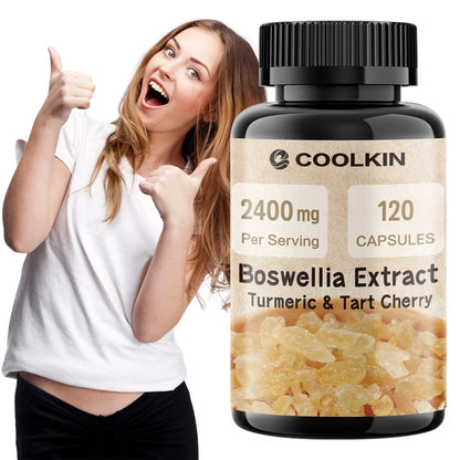 Boswellia Extract - Supports Joint Health, Relieves Joint Pain, Improve Joint Mobility and Comfort - 120 Capsules