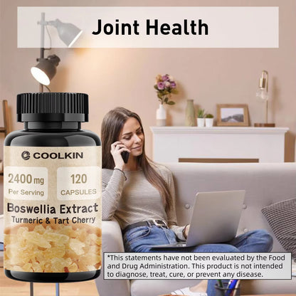 Boswellia Extract - Supports Joint Health, Relieves Joint Pain, Improve Joint Mobility and Comfort - 120 Capsules