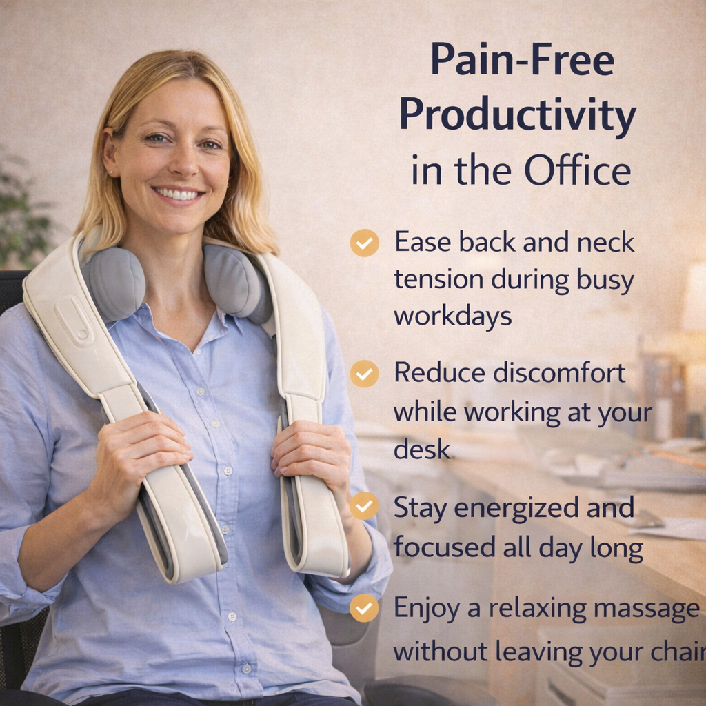 Zentrob™ Pro - Back And Shoulder Massager