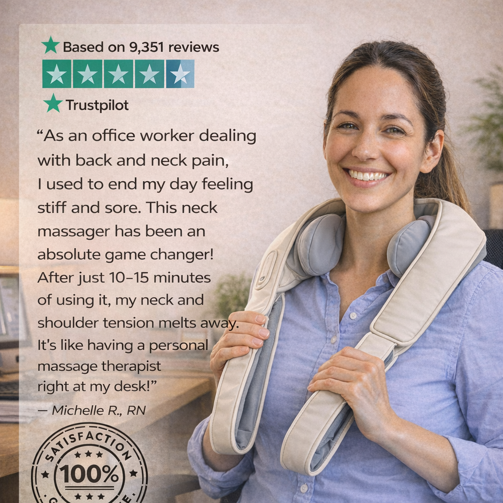 Zentrob™ Pro - Back And Shoulder Massager