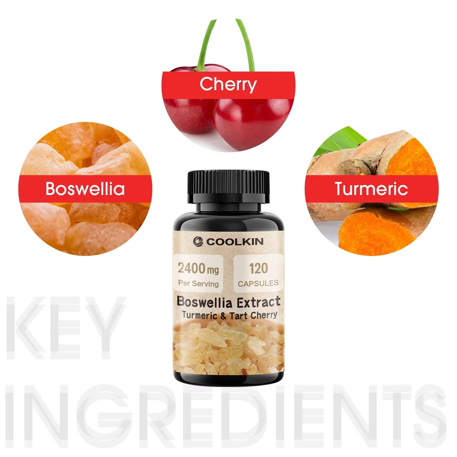 Boswellia Extract - Supports Joint Health, Relieves Joint Pain, Improve Joint Mobility and Comfort - 120 Capsules