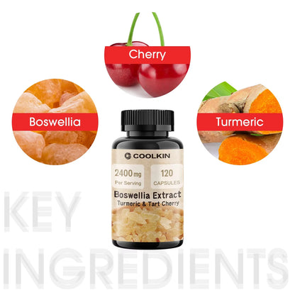 Boswellia Extract - Supports Joint Health, Relieves Joint Pain, Improve Joint Mobility and Comfort - 120 Capsules